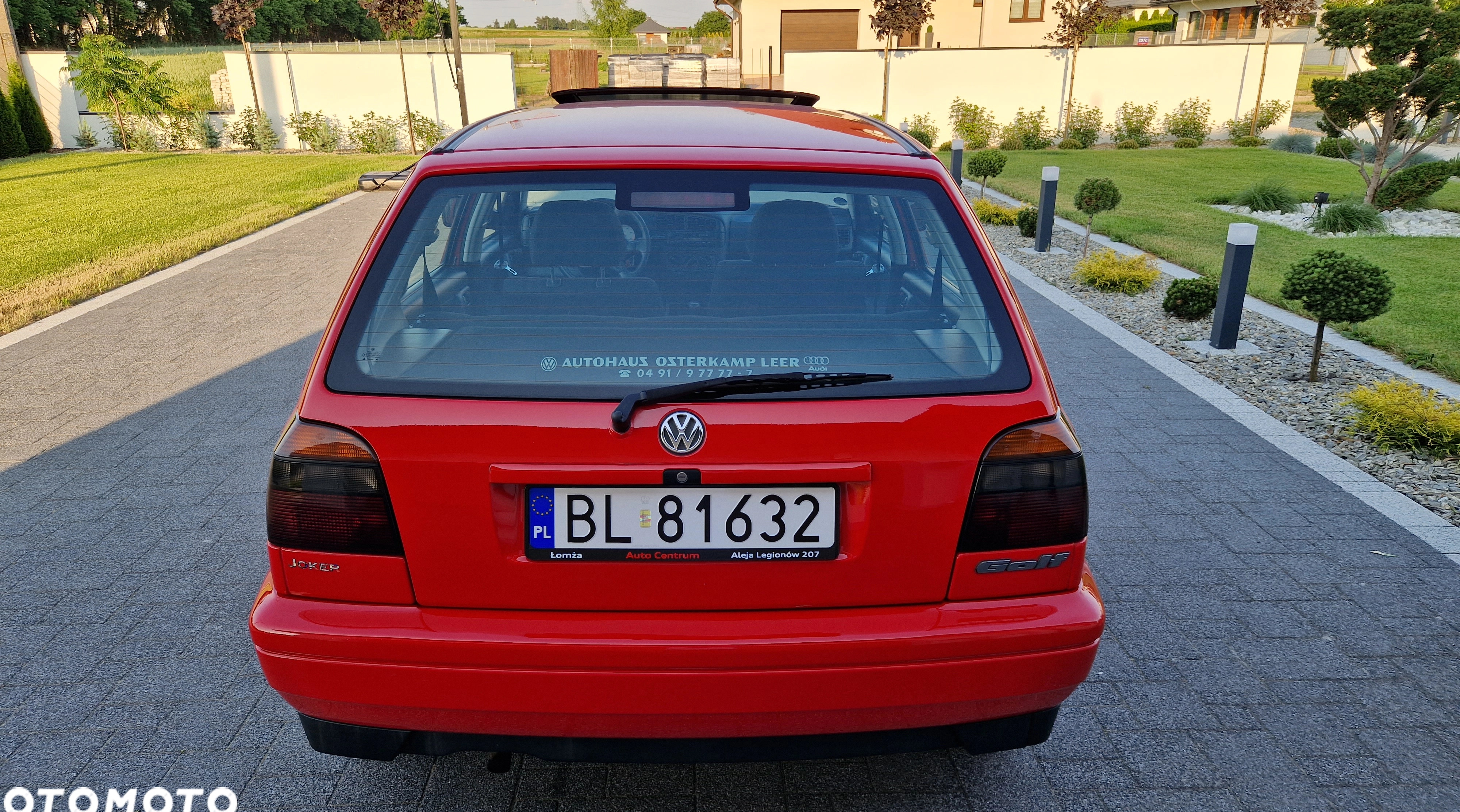 Volkswagen Golf cena 16500 przebieg: 86000, rok produkcji 1997 z Chełmża małe 781